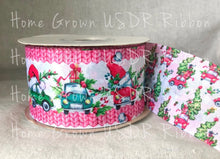 Load image into Gallery viewer, Christmas Cars Double Faced USDR Ribbon - 1.5 Innch - 2.25 Inch - 3 Inch