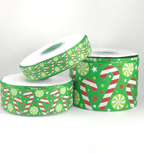 Load image into Gallery viewer, Candy Cane Christmas USDR Ribbon