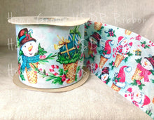 Load image into Gallery viewer, Snowmen Snowcone Double Sided USDR 1.5 Inch - 2.25 Inch - 3 Inch