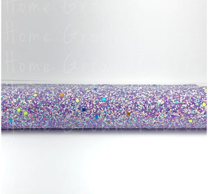 Chunk Glitter Sheets - Glow in the Dark - Pink - Purple - Blue - Black