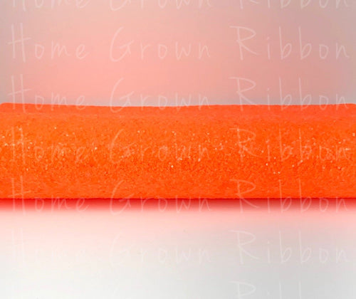 Chunky Glitter Sheet Neon Orange