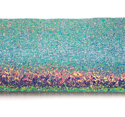Chunky Glitter Sheet - Purple Mermaid Holographic