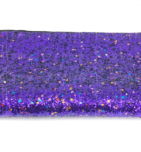Chunky Glitter Sheet - Purple Confetti