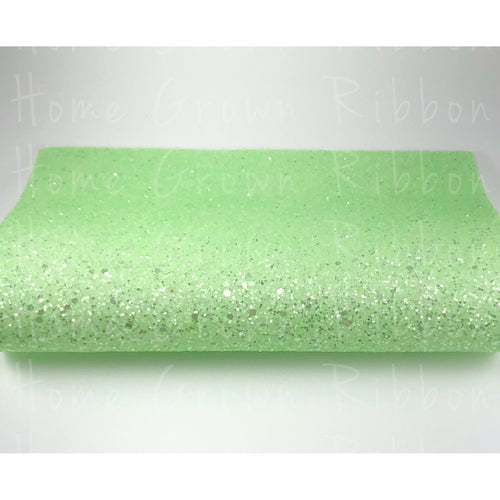 Chunky Glitter Sheet - Pastel Green