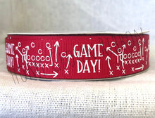 Load image into Gallery viewer, Game Day Football USDR Ribbon - 7/8 Inch