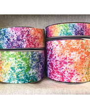 Load image into Gallery viewer, Paint Splatter USDR Grosgrain Ribbon - 5/8&quot; - 7/8&quot; - 1.5&quot; - 3&quot;