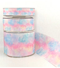 Load image into Gallery viewer, Unicorn Fart Double Sided Grosgrain Ribbon 7/8 Inch - 1.5 Inch - 3 Inch - Double Faced Heat Transfer