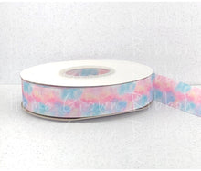 Load image into Gallery viewer, Unicorn Fart Double Sided Grosgrain Ribbon 7/8 Inch - 1.5 Inch - 3 Inch - Double Faced Heat Transfer