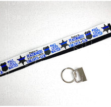 Load image into Gallery viewer, Police Officer Support - All Lives Matter Key Fob Kit - Multiple Colors Available