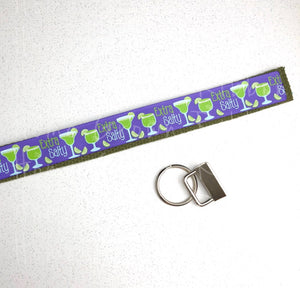 Extra Salty Margarita on Purple Ribbon Key Fob Kit - Multiple Colors Available