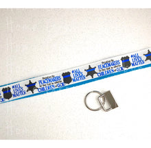 Load image into Gallery viewer, Police Officer Support - All Lives Matter Key Fob Kit - Multiple Colors Available