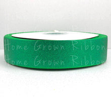 Load image into Gallery viewer, Emerald Green Glitter Ribbon