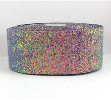 Load image into Gallery viewer, Purple Mermaid Chunky 3&quot; Glitter Ribbon