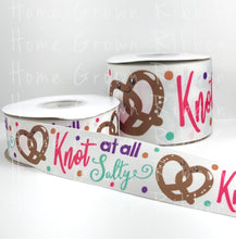 Load image into Gallery viewer, Knot At All Salty Pretzel Collection 1.5&quot; - 3&quot; Grosgrain USDR