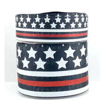 Load image into Gallery viewer, Thin Red Line Glitter Firefighter Support Ribbon