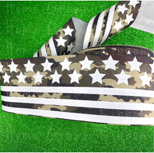 Load image into Gallery viewer, Stars and Stripes Military Support Camo USDR Ribbon - 1.5&quot; - 3&quot;