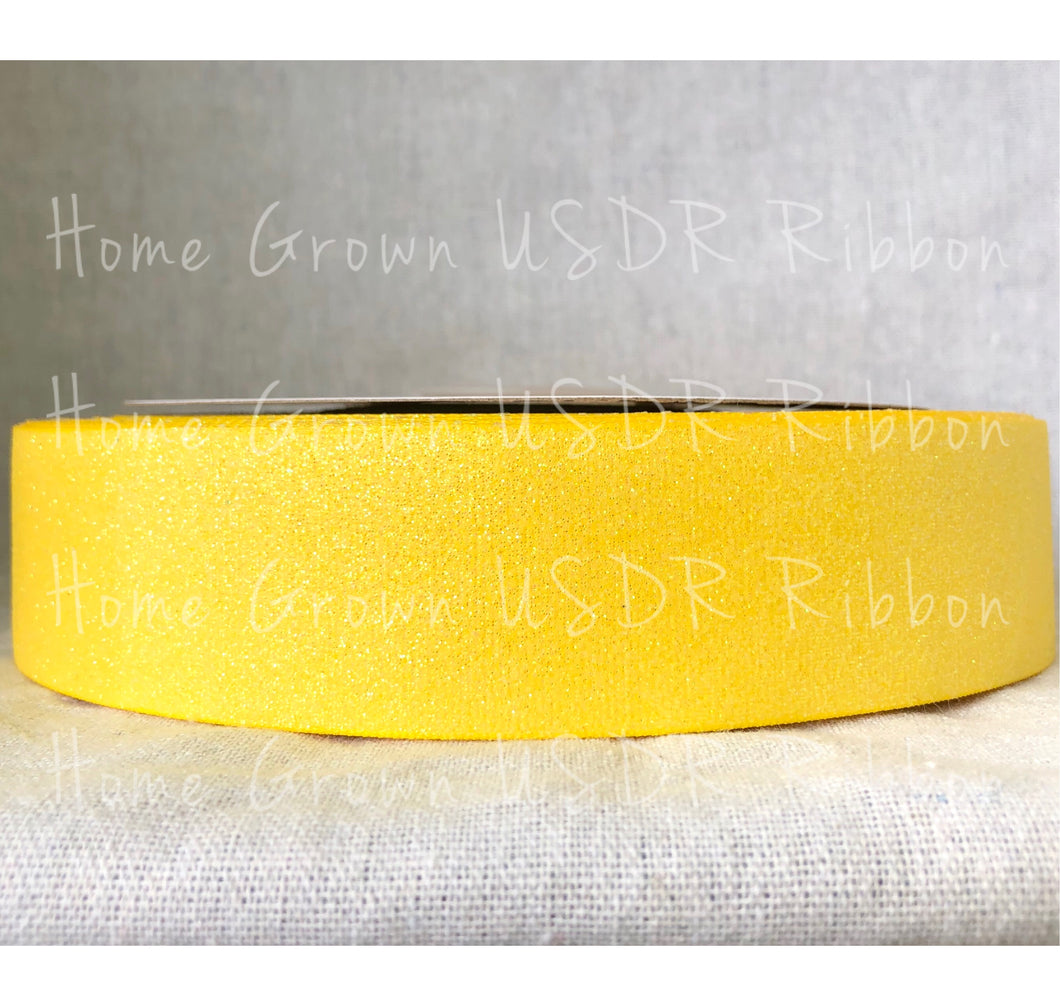 Yellow Glitter Ribbon 3