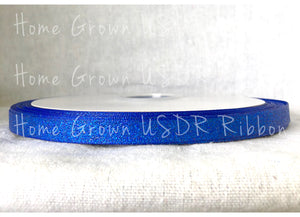 Royal Blue Glitter Ribbon