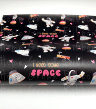 Load image into Gallery viewer, Astronauts, Space Shuttles, Rovers and planets faux leather sheets