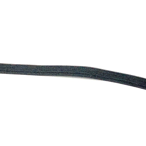 1/4 Inch (6mm) Black Flat Elastic - Braided Elastic- For Face Mask