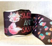 Load image into Gallery viewer, Sassy Collection - Sweet and Sassy 7/8&quot; &amp; 3&quot; Double Sided Ribbon