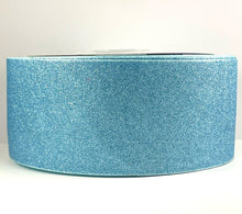 Load image into Gallery viewer, Ice Blue Glitter Ribbon - 3&quot; - 1.5 &quot;