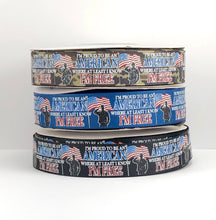 Load image into Gallery viewer, Proud to be an American 7/8&quot; USDR Ribbon - Camo - Navy - Black