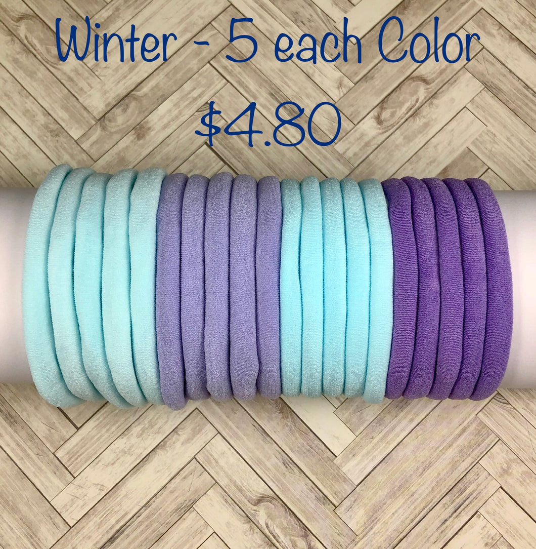 Nylon Headband - Winter Pack 20 pcs