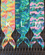 Load image into Gallery viewer, Mermaid Tail Cut Out - Glitter Scales