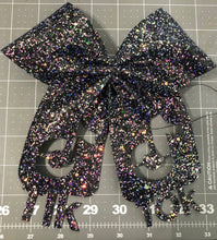 Load image into Gallery viewer, TikTok Cut Out - Black Chunky Glitter