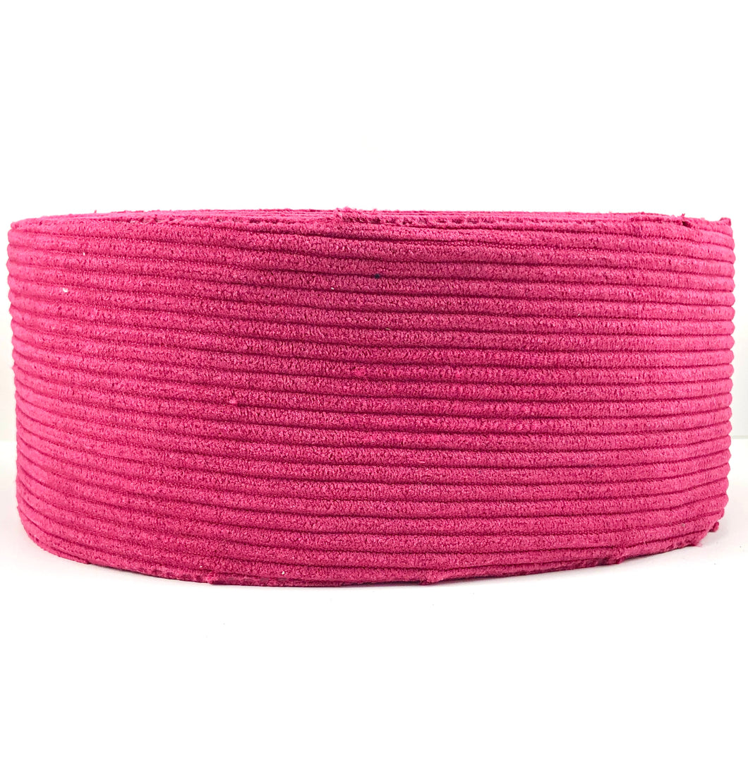 Fuchsia Corduroy Ribbon - 3 Inch