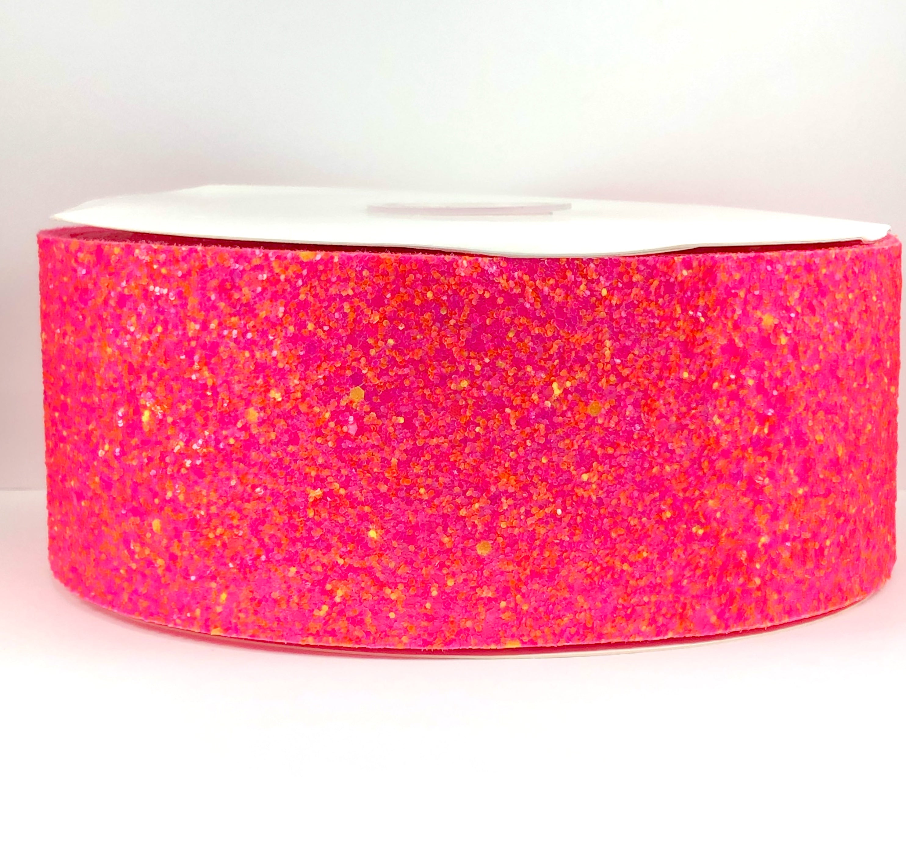 Hot Pink Soft Glitter Grosgrain Ribbon – Ribbon Nook