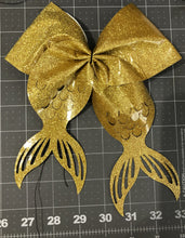 Load image into Gallery viewer, Mermaid Tail Cut Out - Smooth Glitter Vinyl