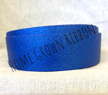 Load image into Gallery viewer, Royal Blue Glitter Ribbon