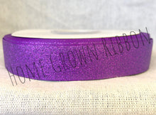 Load image into Gallery viewer, Purple Glitter Ribbon